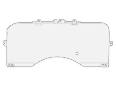 Scott Drake - 87 - 89 Mustang  Instrument Panel Lens