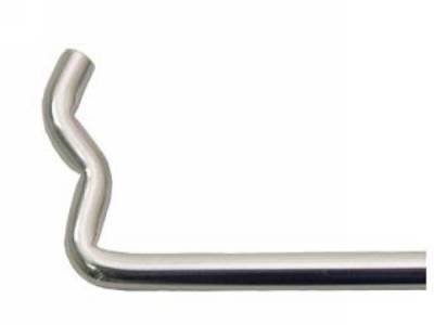 Scott Drake - 79 - 87 Mustang Hood Prop Rod (stainless)