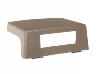 Scott Drake - 87-93 Mustang Console Delete Plate (Gray)