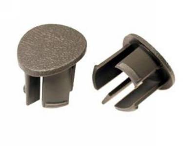 Scott Drake - 87-93 Mustang Arm Rest Plugs (Gray, RH)