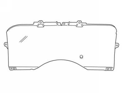 Scott Drake - 90-93 Mustang Instrument Panel Lens
