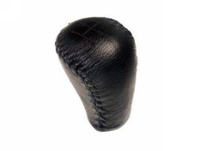 Scott Drake - 79-98 Mustang Leather Shift Knob (Black)