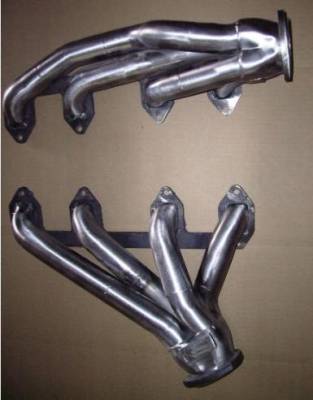 Sanderson Headers - 67 - 73 Mustang 390, 428 FE CJ/GT Shorty Headers, 14 Bolt Flange