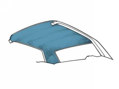 Scott Drake - 69-70 Mustang Fastback Headliner (Medium Blue)