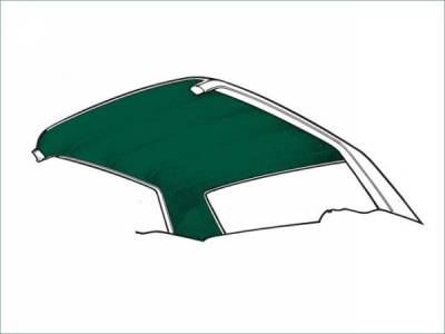 Scott Drake - 1971 - 1973 Mustang  Fastback Headliner (Dark Green)