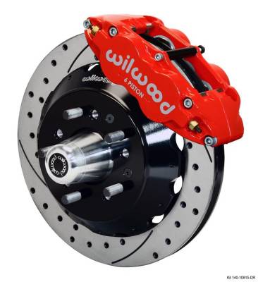 Wilwood Engineering Brakes - 65 - 69 Mustang Wilwood 13 inch Front Brake Kit