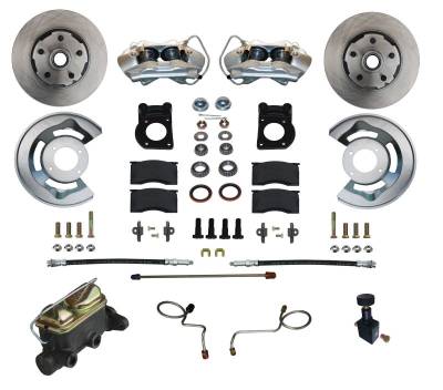 Scott Drake - 67 - 69 Mustang Manual Front Disc Brake Conversion Kit