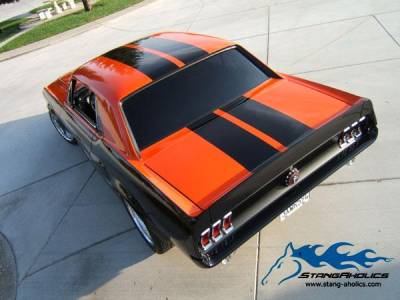 Rear overhead shot.