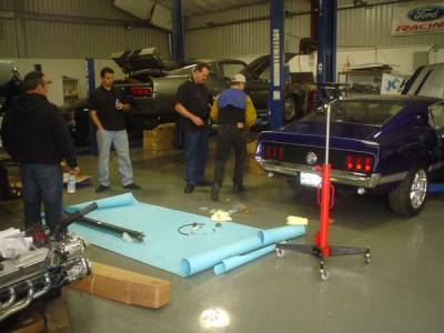 Parts from the kit were installed for the technical install article.