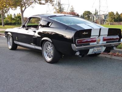 There are many trick and unique touches throughout the car, black chrome door handles, fabricated valve covers, aluminum drive shaft, and an under- the-rear end flow master exhaust with H-pipe just to name a few.