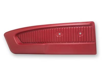 Scott Drake - 1966 Mustang Deluxe Door Panels (Dark Red)