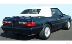 Scott Drake - 83 - 90 Mustang Black Convertible Top W/ Plastic