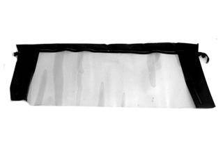 Scott Drake - 1964 - 1966 Mustang  Glass Convertible Top Rear Window (Black)