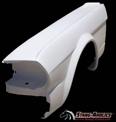 GTRS | MUSTANG PARTS - 64 - 66 Mustang GTRS Custom Fiberglass Front Fenders with Flares