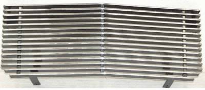 Scott Drake - 65 - 66 Mustang R-Model Style Front Lower Billet Grille, valance w/ Bumper