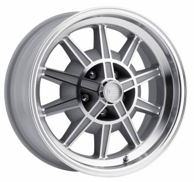 Legendary Wheel Co. - 67 - 68 Mustang GT7 Legendary 10 Spoke Alloy Wheel, 17X8, 4.75 Backspace