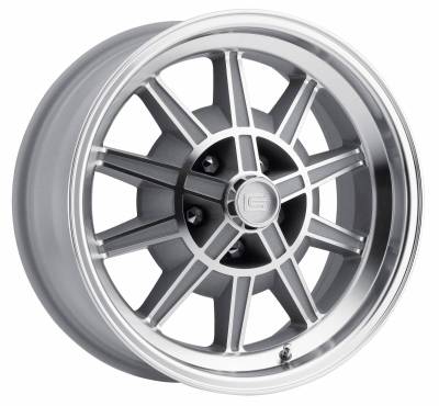 Legendary Wheel Co. - 67 - 68 Mustang GT7 Legendary 10 Spoke Alloy Wheel, 17X7, 4.25 Backspace