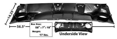 Dynacorn | Mustang Parts - 67 - 68 Mustang Lower Cowl Panel