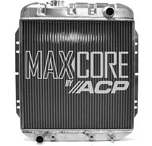 All Classic Parts - 65 - 66 Mustang 6 Cylinder Aluminum MaxCore Radiator (OE Style 2 Row Performance)