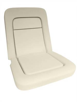 Scott Drake - 68 - 69 Mustang Standard or Deluxe Front Bucket Seat Foam Set