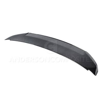 Anderson Composites Mustang Parts - 10 - 14 MUSTANG SHELBY GT500 TYPE-GT Carbon Fiber Rear Spoiler