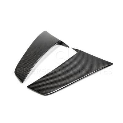 Anderson Composites Mustang Parts - 2015 - 2017 MUSTANG  Carbon Fiber Side Scoops(pair)