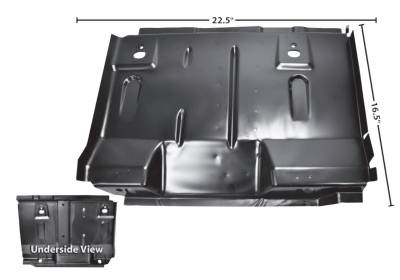 Dynacorn | Mustang Parts - 71 - 73 Mustang Coupe and Fastback Dynacorn Right Seat Platform