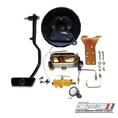 California Pony Cars - 1967 - 1970 Mustang Power Brake Conversion Kit (Front Disc, Rear Drum)