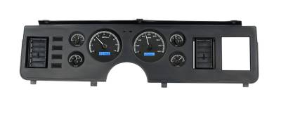 Dakota Digital Gauges & Accessories - 79 - 86 Mustang VHX Instruments, Black Alloy Gauge Face