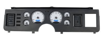 Dakota Digital Gauges & Accessories - 79 - 86 Mustang VHX Instruments, Silver Alloy Gauge Face