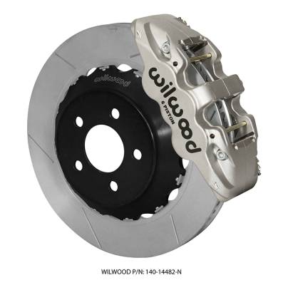 Wilwood Engineering Brakes - 2015 - Present Mustang Wilwood Road Race Front Disc Brake Kit