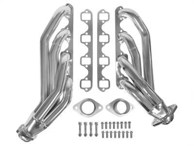 Scott Drake - 64 - 70 Mustang 260, 289, 302 Shorty Exhaust Headers, Silver Ceramic Coated