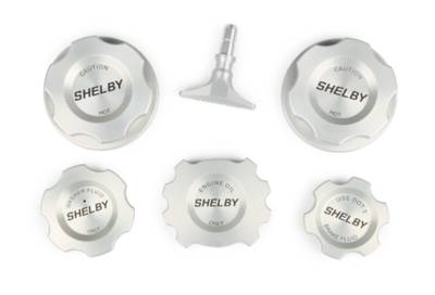 Shelby Performance Parts - 11 - 14 Mustang Shelby GT500 Billet Engine Cap Set
