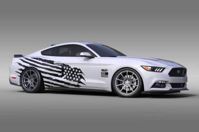 OG Innovations - Universal Mustang Vinyl Graphics - Battleborn