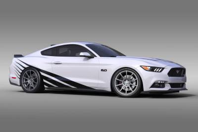 OG Innovations - Universal Mustang Vinyl Graphics - Rising Sun