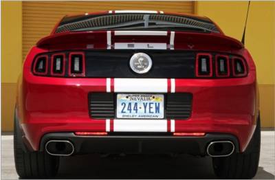 Shelby Performance Parts - 13 - 14 Mustang Shelby GT500 Super Snake Borla Exhaust (axle back set)