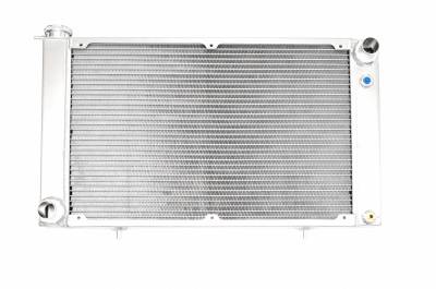 C & R Racing - 67 - 70 Mustang Aluminum Radiator, HHP Small & Big Block Engines