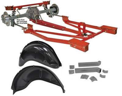 Total Cost Involved - 65-70 Mustang TCI 3 Link Rear Torque Arm Kit, Mini Tub Version