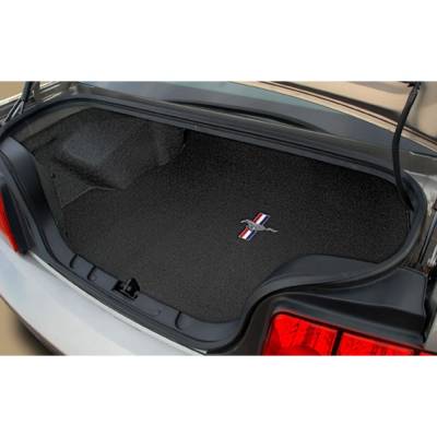 Lloyd Mats - 05 - 06 MUSTANG CONVERTIBLE Trunk Mat: Pony and Bars