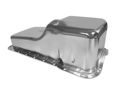 Scott Drake - 1964-69 Concours Small Block Oil Pan(chrome)