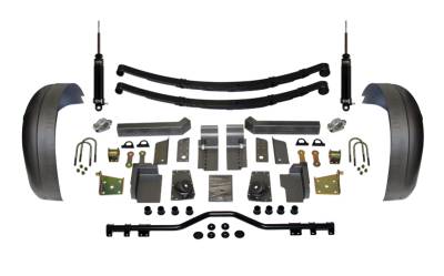 Detroit Speed - 1964 - 1970 Mustang DSE Leaf Springs with Mini-Tub Kit