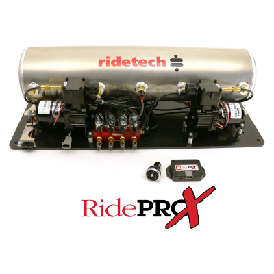 RideTech - Ride Tech 5 Gallon AirPod With RidePro X Control System Mounted on Platform