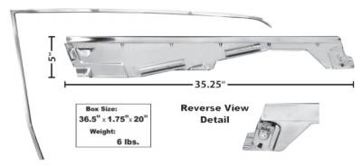 Dynacorn | Mustang Parts - 65 - 66 Mustang Coupe Door Window Frame, RH, 2 PC