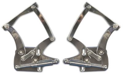 Eddie Motorsports - 1964 - 1966 Mustang Billet Hood Hinges