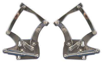 Eddie Motorsports - 67 - 68 Mustang Billet Hood Hinges- Polished