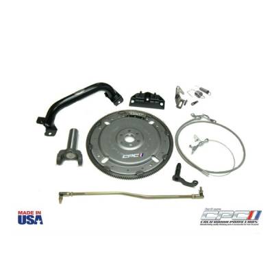 California Pony Cars - 67 - 70 Mustang AOD Transmission Conversion Kit, 7 Part Kit