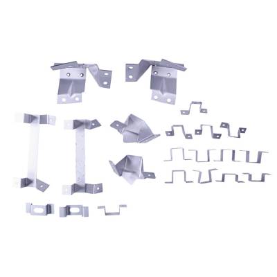 Dynacorn | Mustang Parts - 1967 - 1968 Mustang Dynacorn Fastback Roof Trim Bracket Set, 21 Piece