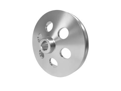 Scott Drake - 1965 - 1970 Mustang 5" Billet PS Pump Pulley with Holes