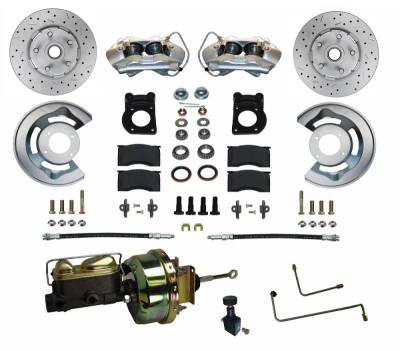 Scott Drake - 1964 - 1966 Mustang Power Front Disc Brake Conversion Kit, for Automatic Transmission