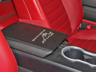 Scott Drake - 2005 - 2008 Mustang Arm Rest Cover With Running Horse